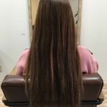 アルカリに弱い髪。