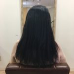 縮毛矯正&デジタルパーマ、通称ストデジ。