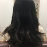 縮毛矯正とデジタルパーマ。