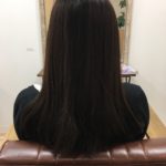 黒染めからのカラーチェンジ。