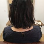 デザインする縮毛矯正のその後とカット。