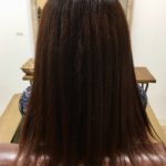 毛量の多い方あるあるの最悪な状態。