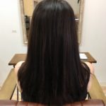 ストレート&パーマ。